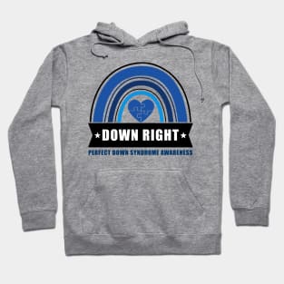 Down Syndrome Awareness 321 Down Right Perfect Socks Hoodie